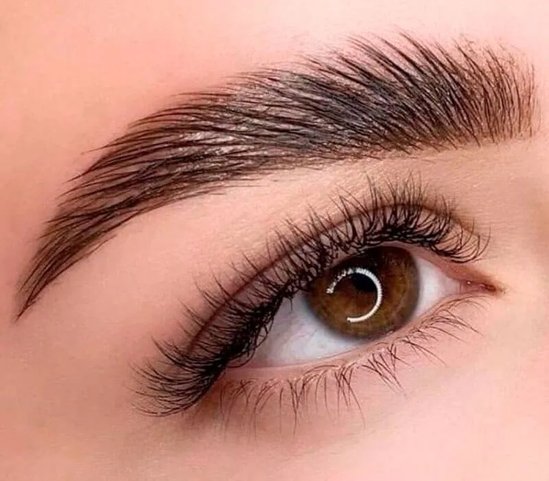 Resultado diseño cejas